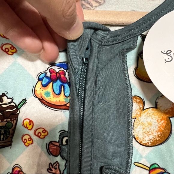 Showstoppers Little Chef short sleeve flutter romper NWT 2T - Picture 5 of 7